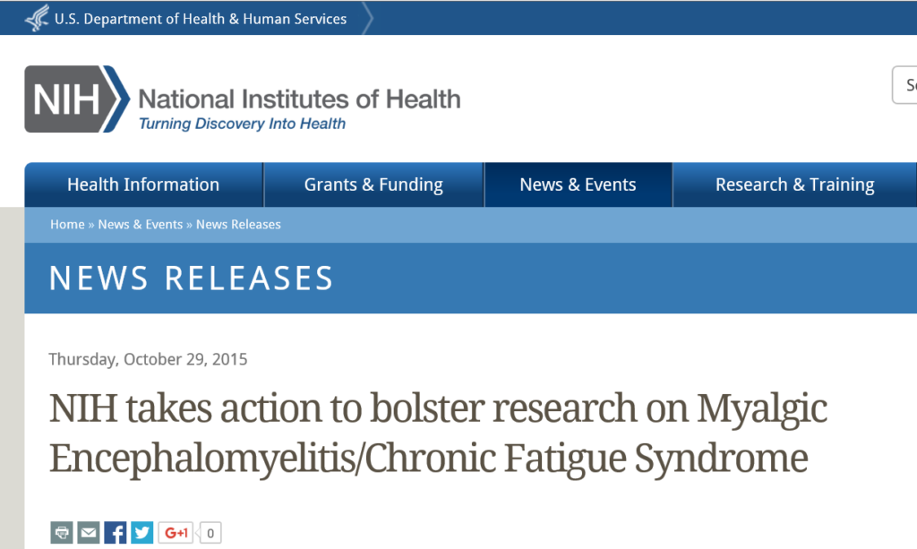 NIH Press Release New Initiative